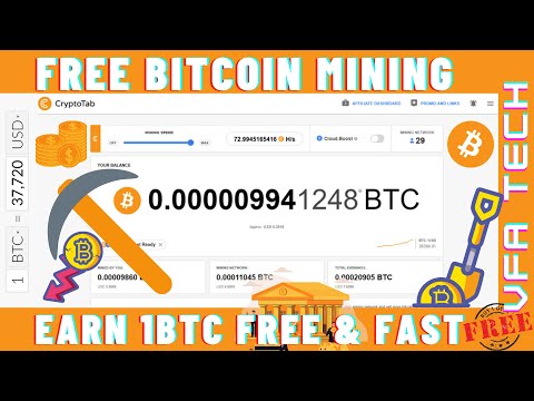 How to Earn FreeBitcoin Without Investment in 2021 || Free cryptotab browser mining | VFA TECH