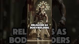 What If Religions Were Bodybuilders? 🔥🔥#aifusion #midjourney #midjourneyai #dnafusion