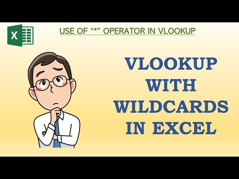 VLOOKUP with Wildcards in Excel- Partial Lookup in excel | Advanced Vlookup