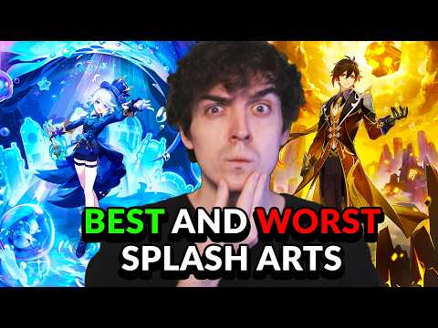 I Ranked EVERY Character's Splash Art in Genshin Impact...