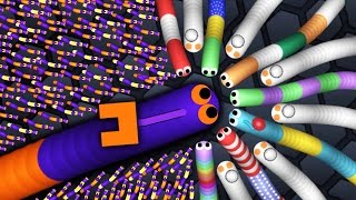 Slither.io Gameplay feat. TechPortal #Android (How Long We Can Go...?!?)