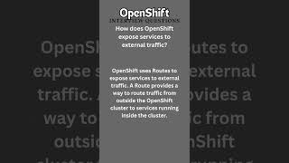 4 OpenShift Interview Quiz #kubernetes #Openshift