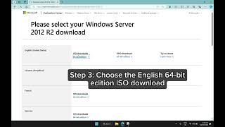 How to download Windows Server 2012 R2