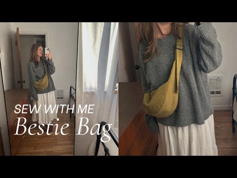 Bestie Bag Sewing Tutorial | BF Patterns | Blackbird Fabrics | Easy Crescent Bag Sewing Tutorial