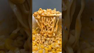 carbo buldak ramen with corn cheese topping #asmr #koreanfood