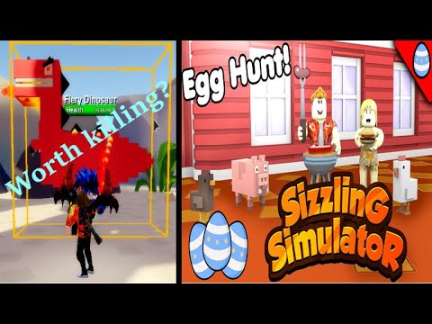 🍖 Sizzling Simulator 🍖 How to be trillionaire in few minutes? What Will Fiery Dinosaur Give Us!?