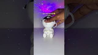 Comment your fav colors😍 #ledlights #astronautprojector #lamp