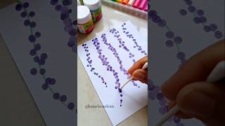 Easy painting technique 😍💕 #shorts #painting #flowerart #shortsvideo #drawing #ytshorts #canvas #art