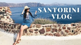 Santorini Vlog⎮心目中最美海島❤️地中海游蛙式⁉️⎮希臘聖托里尼特輯
