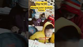 Day-6/39#motivation #study#studyvlog#studymotivation# Tuition#coaching#students#4amstudy#4Am#village