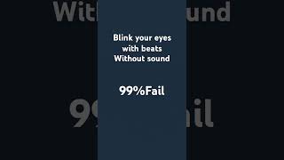 Blink your eyes with beats without sound 99% Fail #logo #chessvibes #infinitescroll