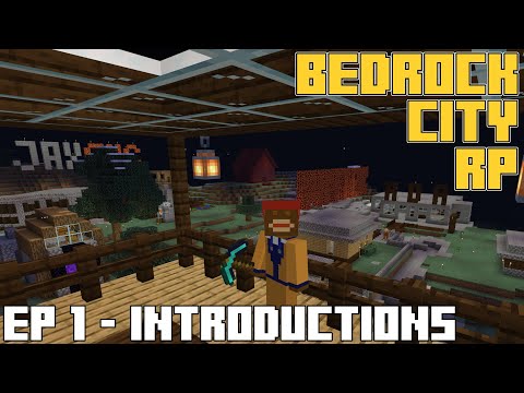 Bedrock City RP Episode 1 - Introducing my Sub Realm