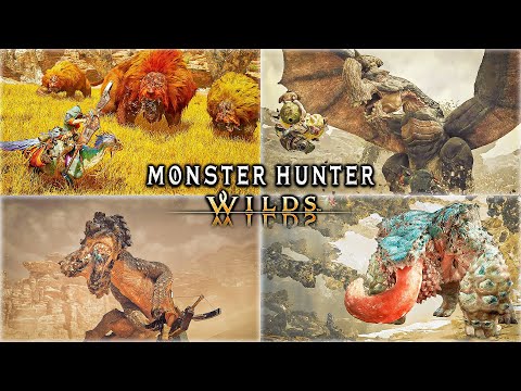 Monster Hunter Wilds - All Bosses (Beta)