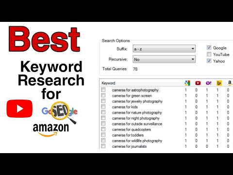 Best Keyword Research tool for youtube, seo, amazon, fiverr 2020 - Best Keyword research tool 2020