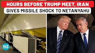 Just Before Trump Meet, Iran Army Gives Missile Shock To Netanyahu As He Cites 'Ballistic' Threat