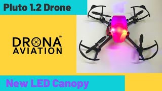 Pluto 1.2 Nano Drone With New LED Canopy. Fly Testing 🎮 #Shorts #YoutubeShorts