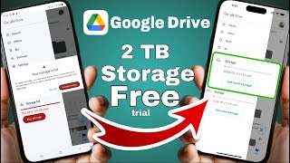 Google Drive 2TB Storage Free trial / Google Drive 2TB Storage Free trial kaise le