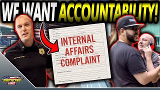 Submitting IA Complaint & FOIA Request Regarding Sgt. Fahey Incident