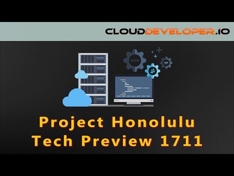 0051 - Project Honolulu - Technical Preview 1711