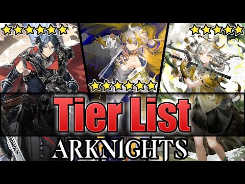 Tier List - Shu/Zuo Le/Grain Buds 31/07/2024 - Arknights [Global Server]