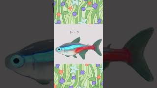 fish check -ˋˏ✄┈┈┈┈ #art #speedart #speedpainting #pngtuber #animation #digitalart