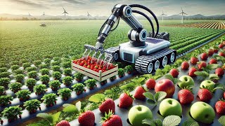 Robot Harvests Acres of Farmland Every Day-From Strawberries to Apples