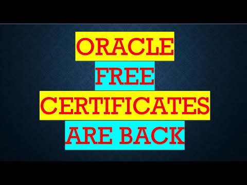 Oracle free exams are back | how to book oracle free exam | oracle free certificates