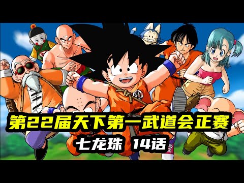【七龙珠14】第22届天下第一武道会！激烈的对决#龙珠 #七龙珠 #悟空动漫 #动漫解说 #高分动漫 #动漫推荐