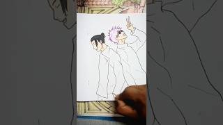 Gojo and Geto Friendship🥺😔 #gojo #geto #sukuna #jjk #gbtart #ytshots