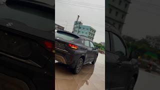 Black SUV Maruti Fronx Delta Plus Optional 6airbags #fronx #suv #black #rain