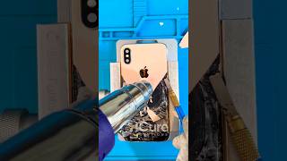 iPhone X Backglass ⛏️ | #icure #icuresolutions #iphonefix #iphonerepair #applerepair