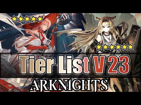 Tier List V23 - Horn/Heidi- 19/10/2022 - Arknights [Global Server]