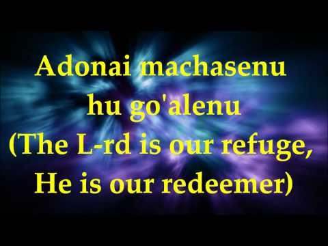 Adonai Machasenu - Lyrics and Translation