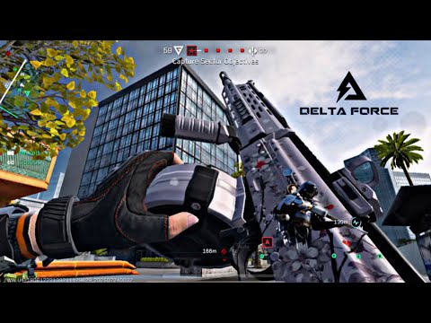 DELTA FORCE MOBILE :THIS GUN IS A CHEAT CODE ,( BEST ACCURACY GUN IN THE GAME ? ).