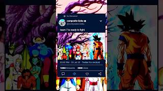 Team 7 is ready for fight #phonk #dragoball #anime  #dragonballsuper #shortviral #shortsfeed