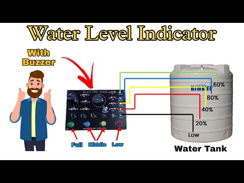 water level indicator kaise banaye | How to make water level indicator | water level indicator alarm