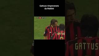 Gattuso rimproverato da Maldini #gattuso