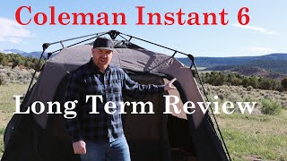 Coleman Instant 6 Person Tent Long Term Review