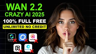WAN 2.2 CRAZIER THAN KLING AI, VEO3, DREAMINA AI! 100% FREE & UNLIMITED REALISTIC PICTURES & VIDEOS