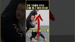 전문 그래플링 코치가 알려주는 더블레그 테이크다운