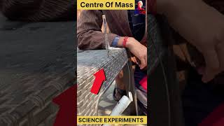 Standing Pencil Center Of Mass || #experiment #science #scienceexperiment #comedy