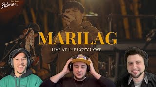 First Time Reaction | Marilag (Live at The Cozy Cove) - Dionela