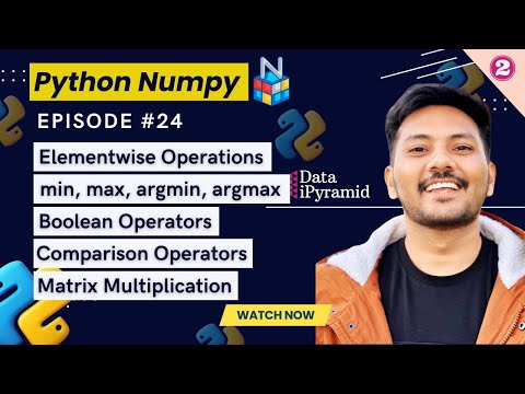 #24 || Complete Numpy from Scratch - Part 2 || Python for Data Science