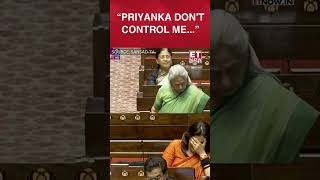 "Don't Control Me...": Jaya Bachchan Shouts At Priyanka Chaturvedi In Rajya Sabha | #etnow #shorts