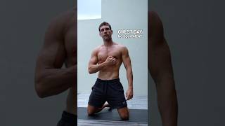Chest workout at home (no equipment) ✅