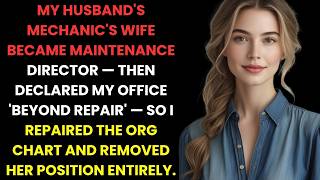 My Husband's Mechanic's Wife Became Maintenance Director — Then Declared My Office 'Beyond Repair'