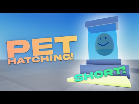 Learn how to make a PET SIMULATOR Hatching System this Saturday!