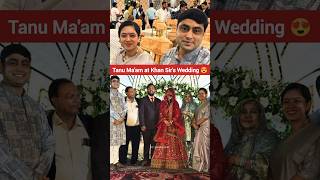 Khan Sir Weds – Tanu Ma’am Joins the Celebration! ✨ | #crackupsc #khansir #tanujain #wedding #shorts
