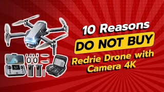 DON'T BUY Redrie Drone with Camera 4K BEFORE WATCHING THIS VIDEO! 🚫📸