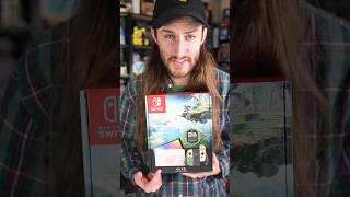 Zelda Tears of the Kingdom Switch OLED Unboxing